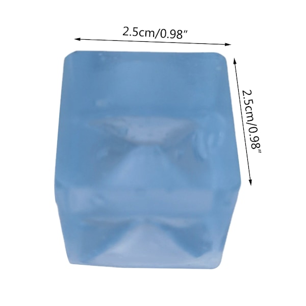 Squeeze Fidgets Leksak TPR Mjuk Squishy Isbitar Stressboll Leksak Party Favor Press Release Leksak ADD Barnpresent