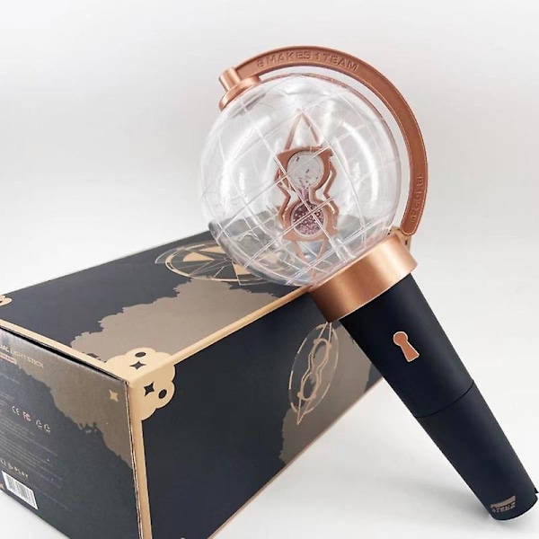 Kpop's Ateez Lystik Ver.2 Ver.1 Globe Koncert Håndlampe Samling Party Flash Fluorescerende Legetøj Gave Til Fans Version 1