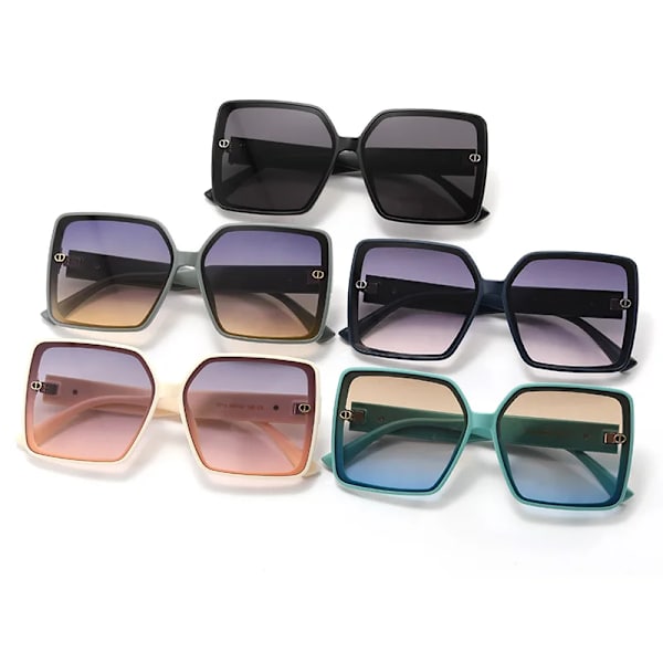 2024 Uudet yksinkertaiset muodikkaat aurinkolasit Hieno tyyli Tik Tok Sama tukkumyynti Monipuoliset muodikkaat naisten aurinkolasit C1 fashion sunglasses