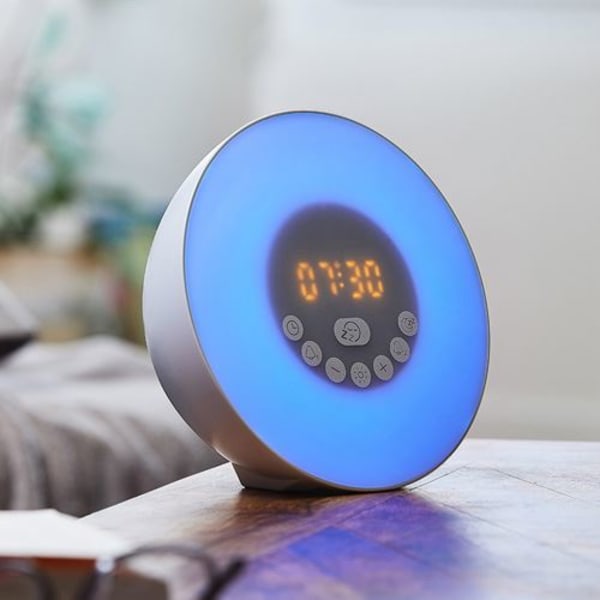 Naturlig väckarklocka med soluppgångssimulator