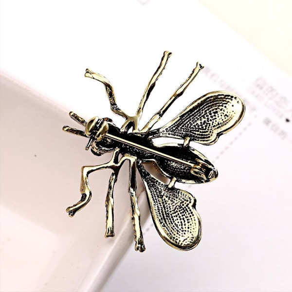 Kimalainen Rintaneula Bee Insect Pin Anima Enamel KELTAINEN BEE - spot sale