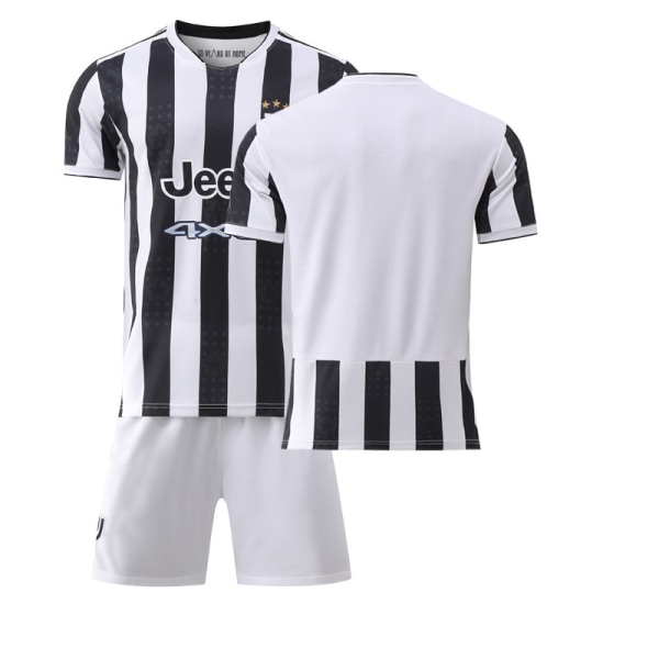 21-22 New Juventus hemmatröja set nr 7 Vlahovic tröja nr 10 Dybala tröja med strumpor 2122 Juventus No Number XS#