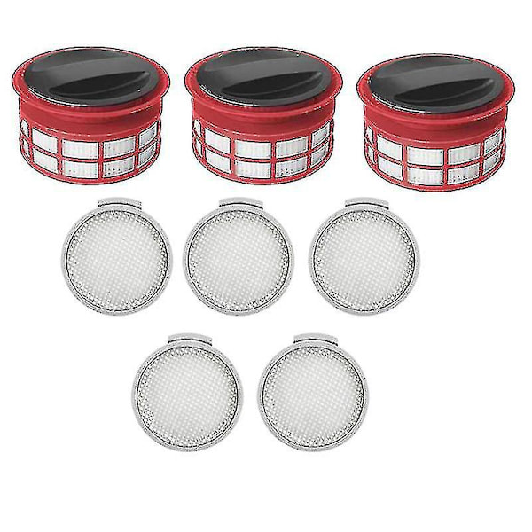 Kompatibel Xiaomi Roborock H7 Håndholdt Støvsuger Reservedel Front Bomuldsfilter og Bagerste Hepa Filter Tilbehør