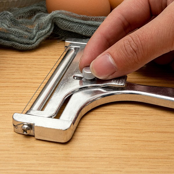 1-pak håndholdt ostekutter - rustfritt stål, 14,6*11,8 cm