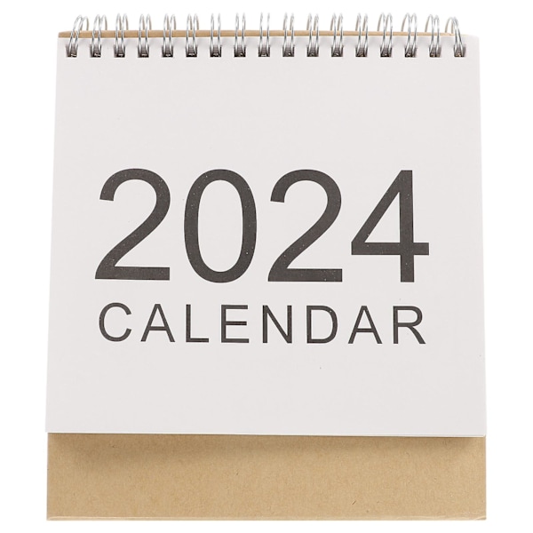 Skrivbordsunderlägg 2024 Skrivbordsunderlägg Månadskalender Prydnad Enkel Skrivbordsunderlägg för Kontor 17X15.2X6CM 17X15.2X6CM