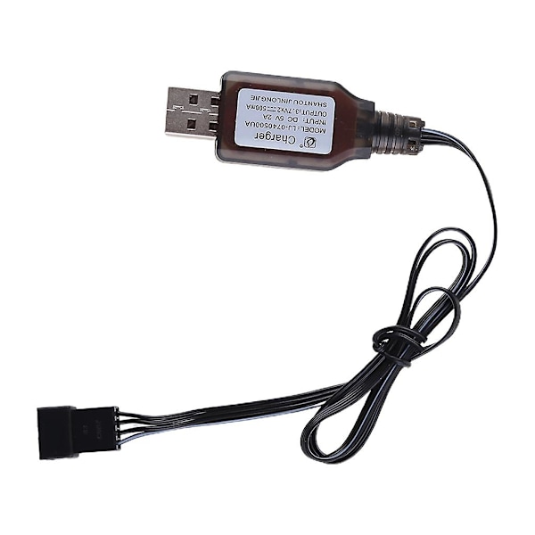 7.4V akku Sm-4p USB-kaapelilaturi Rc tehokas vene pikavene R/c lelut