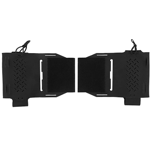 2 kpl/setti Sotilasliivi MK2 Laajennussiivet Airsoft Taktinen Liivi Radiopidike Lehtipussi Rinnassa Etuosa Varusteet VE-74-ACC-17 BLK