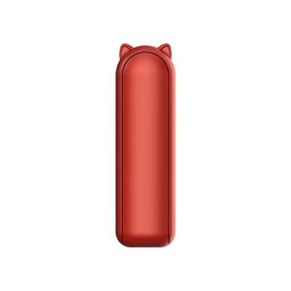 2024 sommarfläktlogotyp anpassad kylning Bärbar USB uppladdningsbar minihandhållen kylfläkt Utomhusresefläkt Red