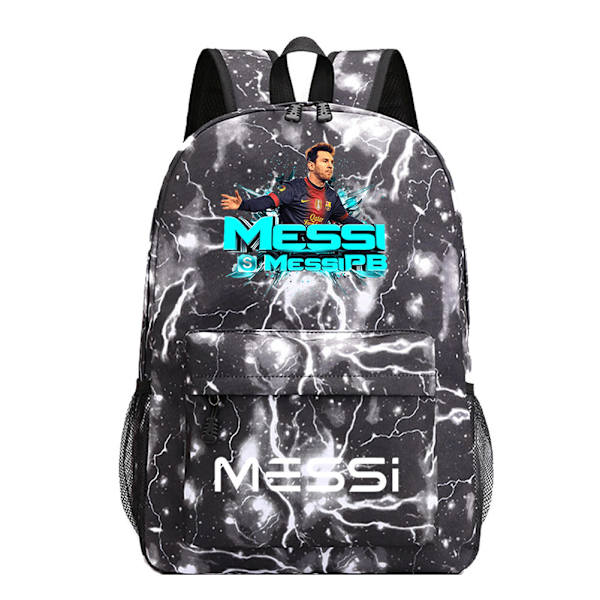 Messi rygsæk børn skole taske computer rygsæk style 2