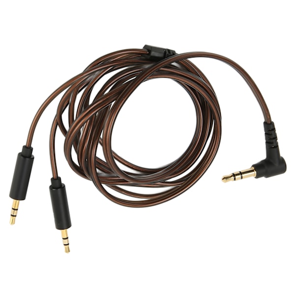 3,5 mm till Dubbla 2,5 mm Hörlursersättningskabel för Hifiman HE400S HE 400I HE560 HE 350 HE1000 HE1000 V2 47,2 tum