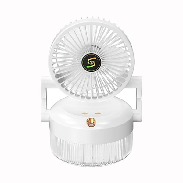 Custom portable multi-function handheld fan ultra long life spray fan LED digital display mini fan