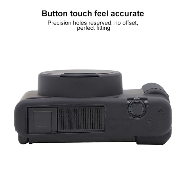 Mjukt silikonskal för Sony ZV-1 Black