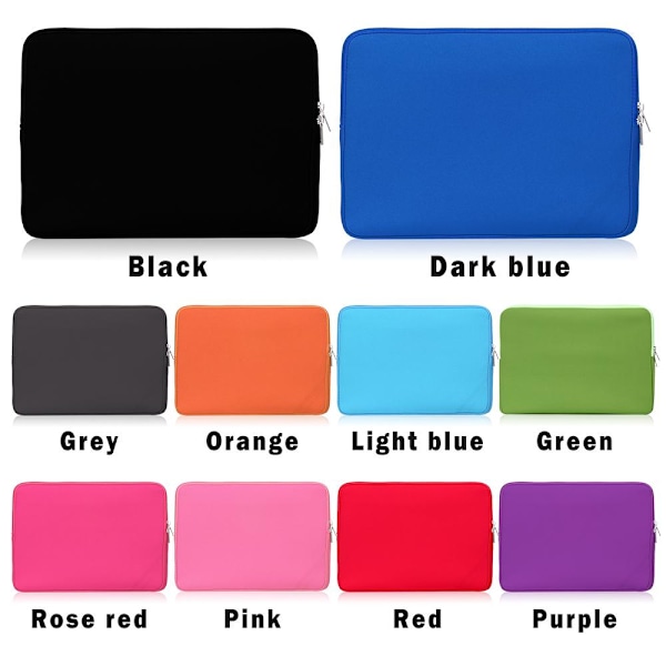 Laptop taske Cover BLACK TIL 13-13.3 TOMMER sort black For 13-13.3 inch