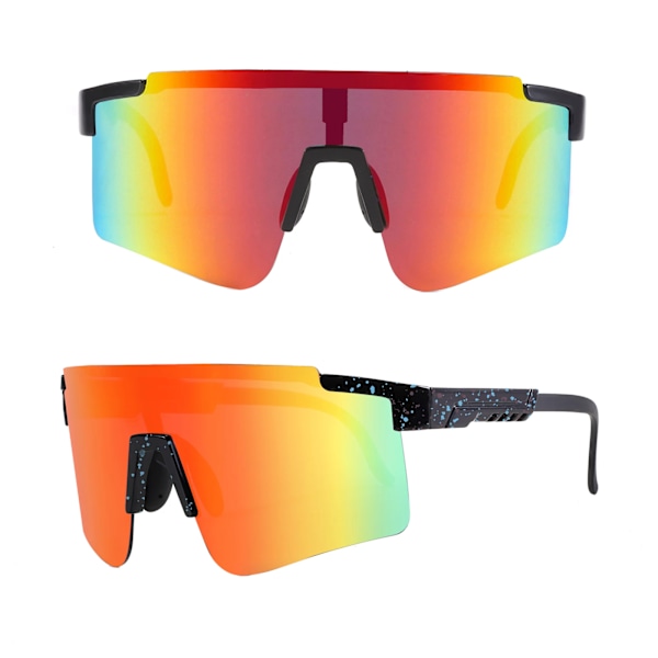 Solbriller med eget logo Sportsbriller Tilpasset lavt MOQ Baseballbriller for menn Polariserte og ikke-polariserte linser C10