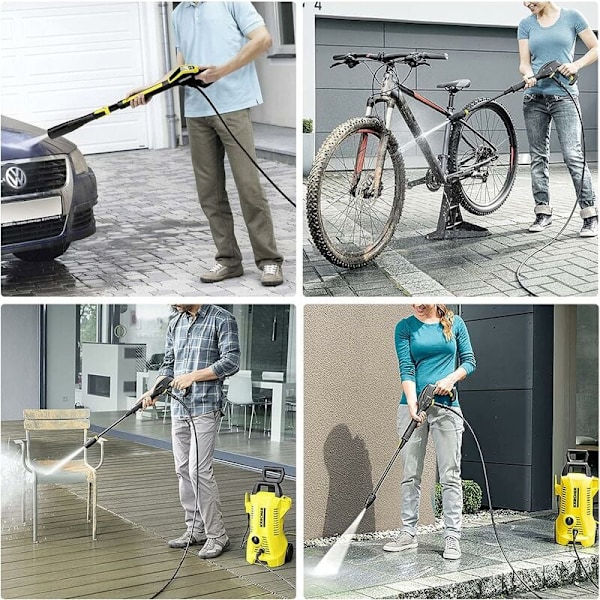 20m Ersättningsslang för Trycktvätt Karcher K-serie K2, K3, K4, K5, K7, Snabbkoppling