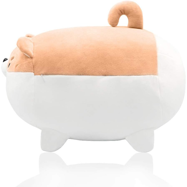 Plush Myk Stoffdyr Utstoppede Dyr Plysj Pute Puter Dukke Kawaii Plush Corgi Plysj Leke