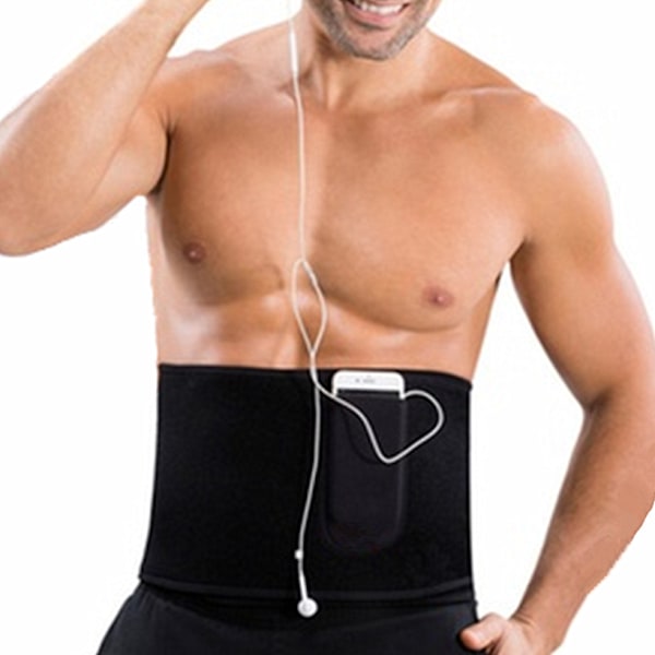 Menn Kvinner Hot Sauna Belt Mage Fett Tap Belt Slankende Belt 3XL