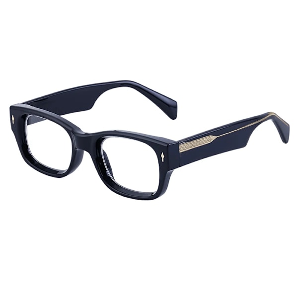 2024 Nya Fashion Solglasögon för Män Propionsyra Metallkärna Anti-UV Svart Grön Ram Tillverkad av PC-Linser i Glas TAC Grossist frame C1 sunglasses