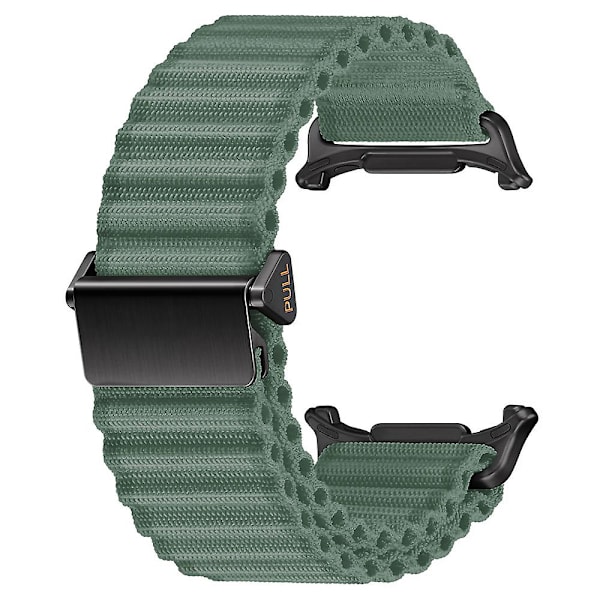 Nylonrem til Samsung Galaxy Watch Ultra 47mm - Udskiftningsrem Army Green