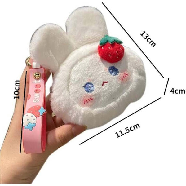 Söpö Kawaii Lasten Avaimenperä Baby Girls Plus-Nukke Säilytyskassi Lompakko