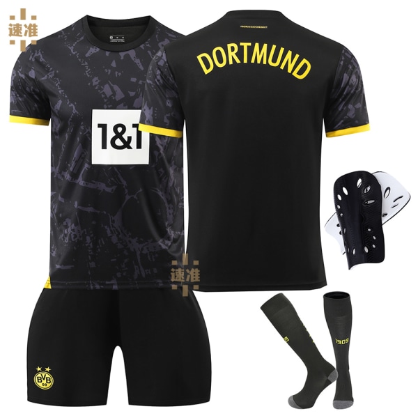 23-24 Dortmund away No. 11 Reus football uniform 9 Allais 22 Bellingham children's jersey sports suit