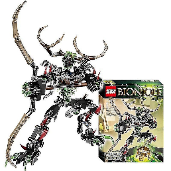 Bionicle Maa Jää Tuli Hunter Actionfiguuri Rakennuspalikat Robottilelut Lapsille Joululahjapaketti