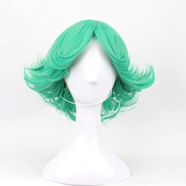 Anime One Punch Man Terrible Tornado Cosplay Kostym Senritsu No Tatsumaki Peruk Sexig Svart Klänning Halloween Uniform för Barn Vuxen Wig Size