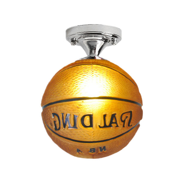 Jalkapallo LED-kattovalaisin valaisee jalkapallomaalin Yellow