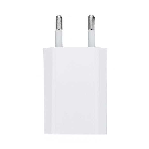 2-pack universell väggadapter 1A väggladdare iPhone / Samsung etc