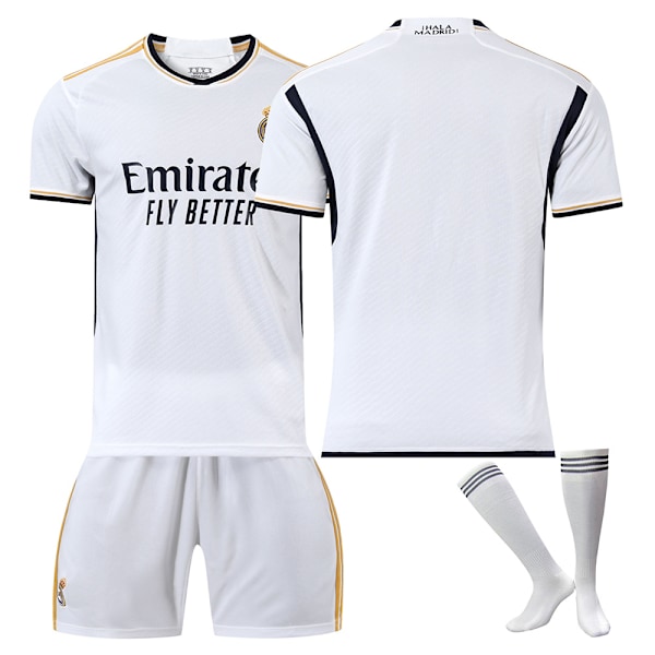 Real Madrid fodboldtrøje 2023-24 20 Vinicius 10 Modric 9 Benzema nr. 7 Hazard trøjeversion No home number XXL