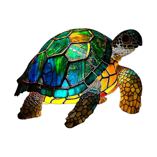 Litte Metallipöytäkoriste ja Kotihuonekalut Eläin Pöytälampun Sarja 2024 Uusi TuoteBY turtle
