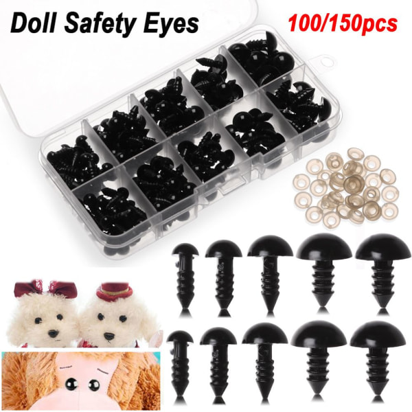 Plastic with box DIY accessories Animal doll doll safety eyes