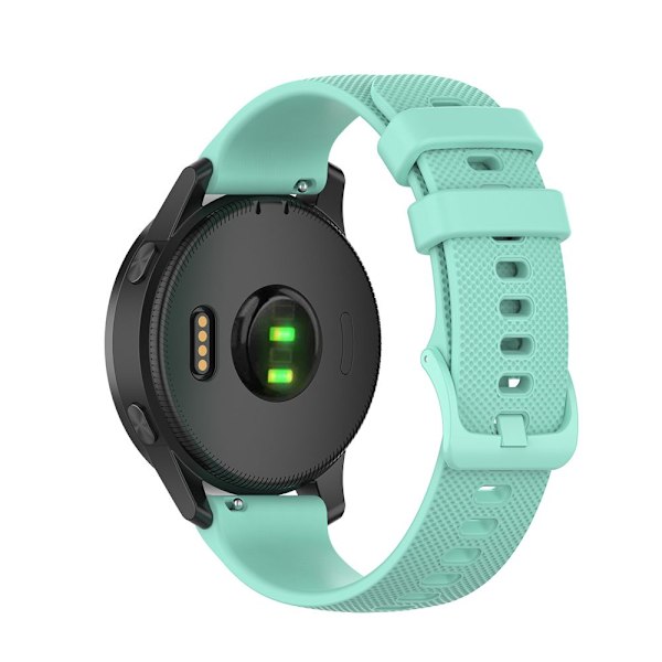 Ersättningsarmband för Garmin Venu 2 2S / Vivoactive 4 GRÖN grön 18MM-18MM grön green 18MM-18MM