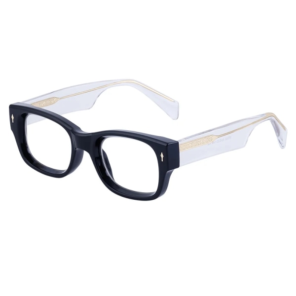 2024 New Fashion Solglasögon för män Propionsyra Metallkärna Anti-UV Svart Grön Båge Tillverkad av PC-linser i glas TAC Partihandel frame C2 sunglasses