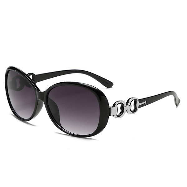 Aurinkolasit Naisten Aurinkolasit Anti-UV-lasit Mo Black frame gradient grey