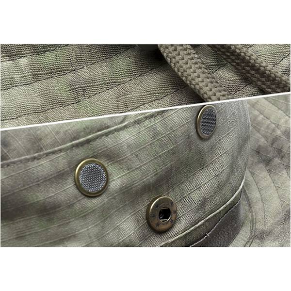 Boonie Tactical Fiskehatt Solskydd Visir Vision Kamouflage för Camping Vandring Fiske Män Unisex ATTACK