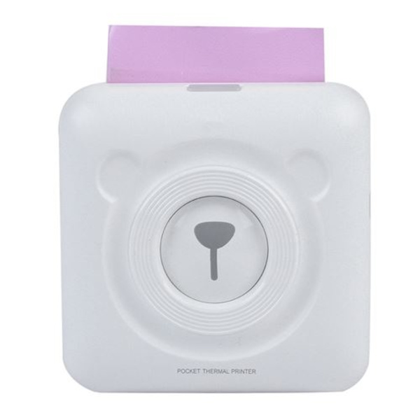 Mini Pocket Trådlös Bluetooth 57mm Termisk Foto Skrivare - Pi