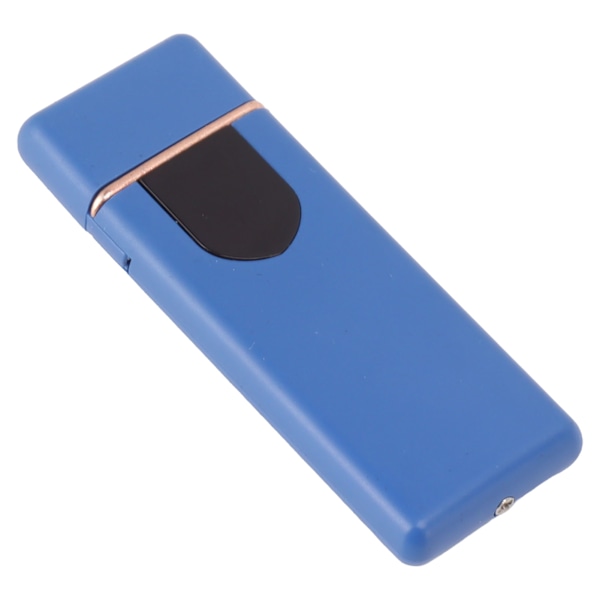 Touch Dubbelsidig Tändning USB Laddningsbar Vindtät Bärbar Elektrisk Tändare för Pojkvänsgåvor Röd