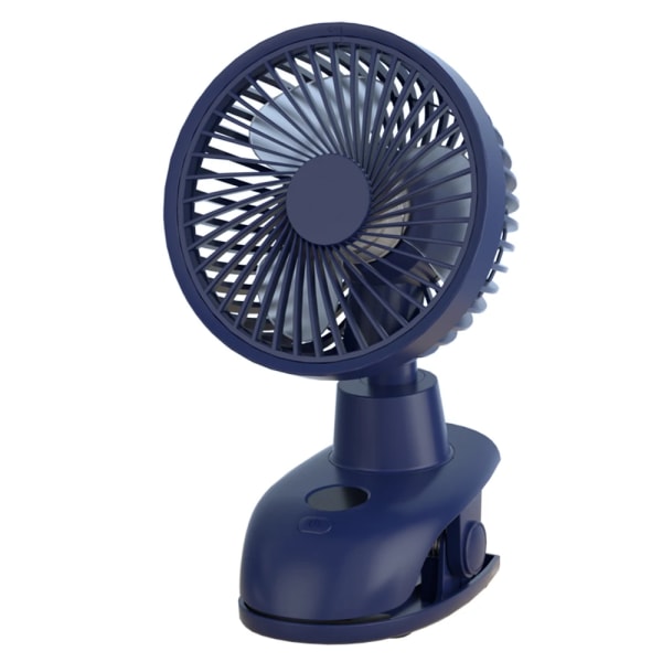 Head Shaking Mini Fan 4 Speed Adjustable Portable Rechargeable Desk Fan with for Office Home Outdoor