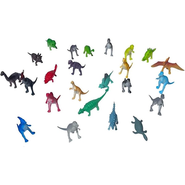 24 stk 2024 Julkalender med Blindbox, Dinosaurie Julkalender Jul Legetøj til Børn