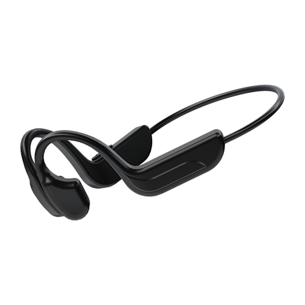 Halsbånd Åbne Øre Høretelefoner Vandafvisende Bluetooth Kompatibel Headset Knogleledning Headset Black