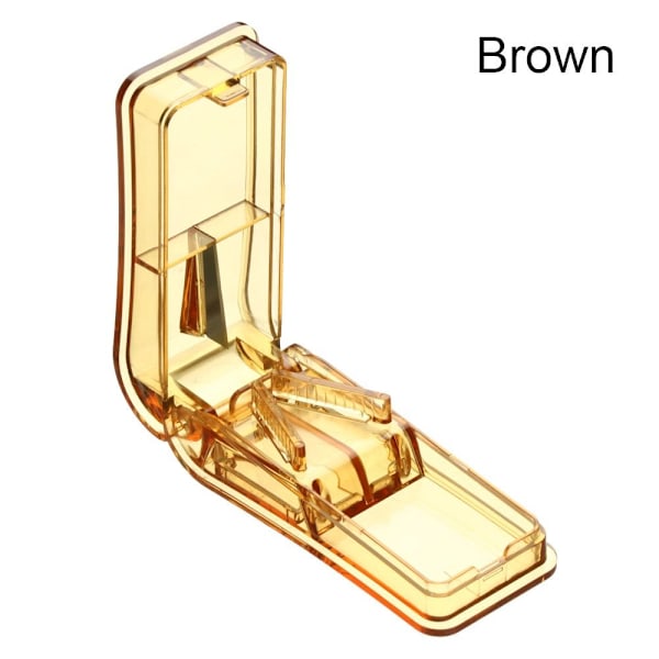 Mini Pilleknuser Multipel Pilleklipper BRUN brown