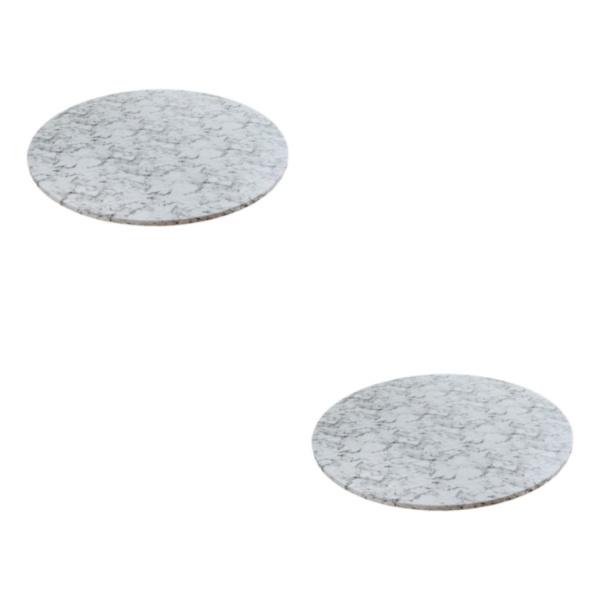 1/2/3/5 Runde Vandtætte Pasform Borddugsbetræk med Blød Hvid 100 til 110cm White 100 to 110cm 2PCS