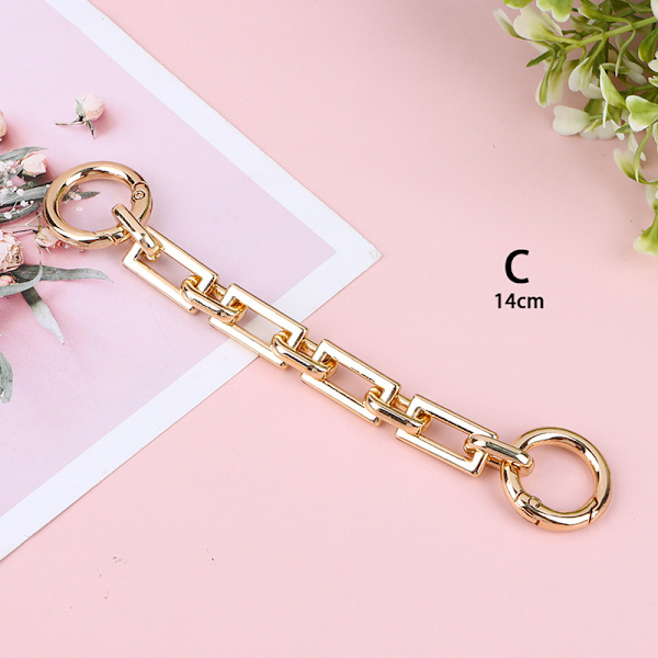 Väska Förlängningskedja Crossbody Handväska Kedjesträck Handväska DIY Met 14CM