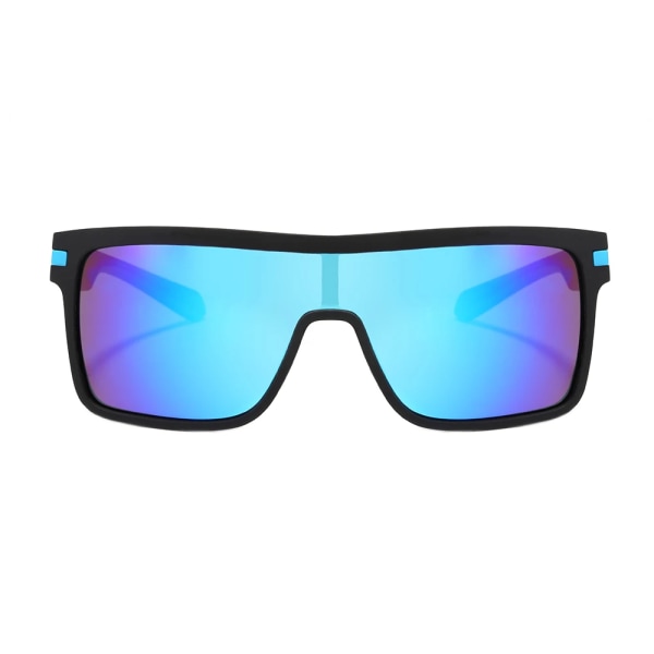 Moderne solbriller til mænd med polarisering - solbriller med polarisering - firkantet design - solbriller til kørsel C1 wrap around