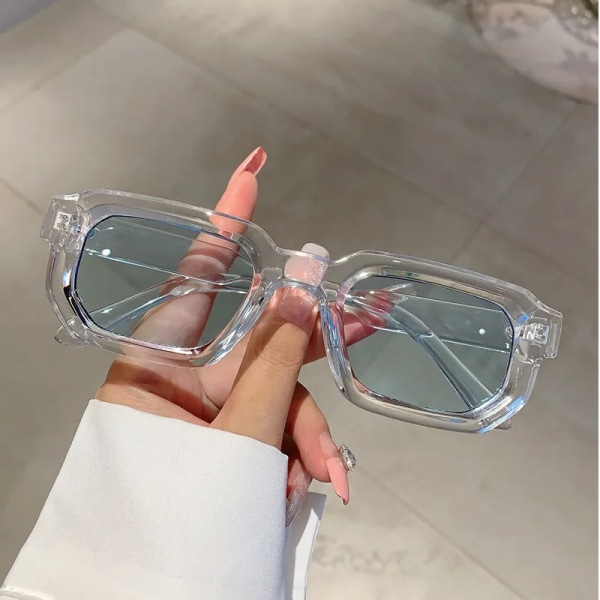 2024 Anpassade logotyp Specifikationer Herr Tjocka Ram Lyx Märkes Solglasögon Svarta Ramar Glasögon Läsglasögon För Herrar Specifikationer För Herrar C5 Rectangle sunglasses
