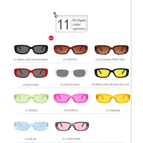 DLL95004 DL Rektangulära Solglasögon 2024 Anpassade Mode Designer Vintage Fyrkantiga gafas de sol Smal Fyrkantig Ram C3 square sunglasses