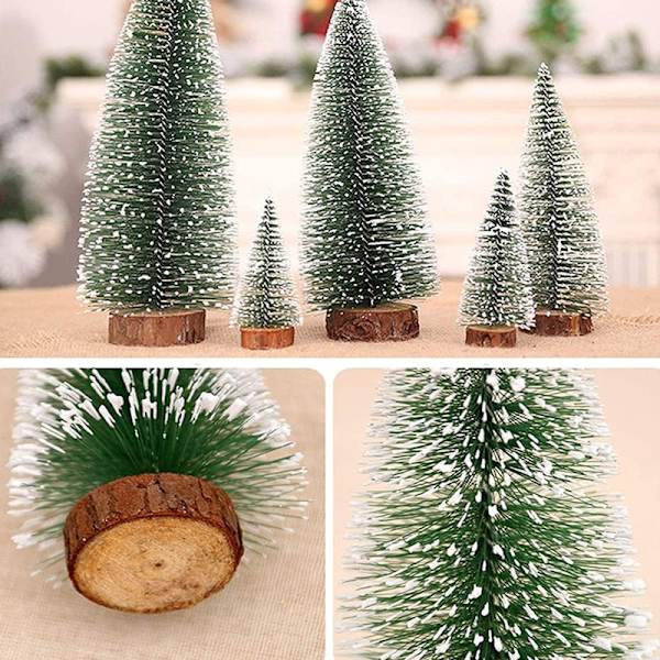 9 delar julgran, mini julgran, julgran, mini grön