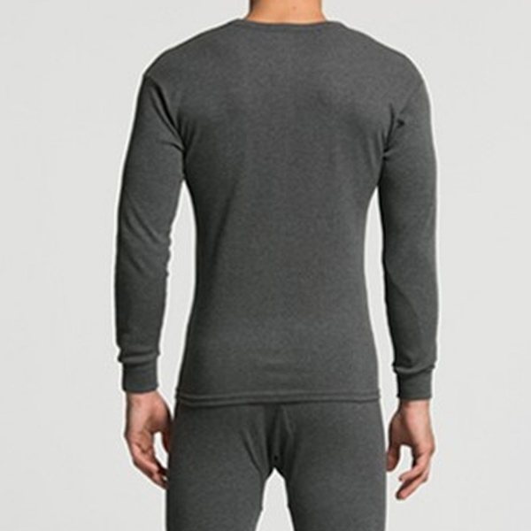 Termisk underklädesset för män Dark Hemp Grey