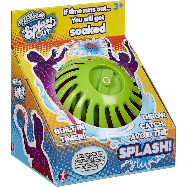 Håll dig aktiv med Splash Out Throwing & Catching Water Bust med timer, inomhus- och utomhusaktivitet (DPD)
